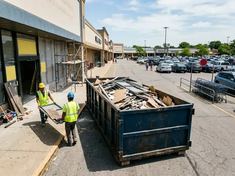 retail-store-renovation-debris-003 — frequently asked questions, Roll-off Dumpster Rentals in Mount Vernon, MO